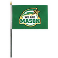 8"x 12" Single Reverse Polyester Stick Flags